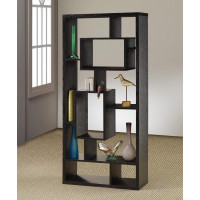 Coaster Furniture 800262 10-shelf Bookcase Black Oak